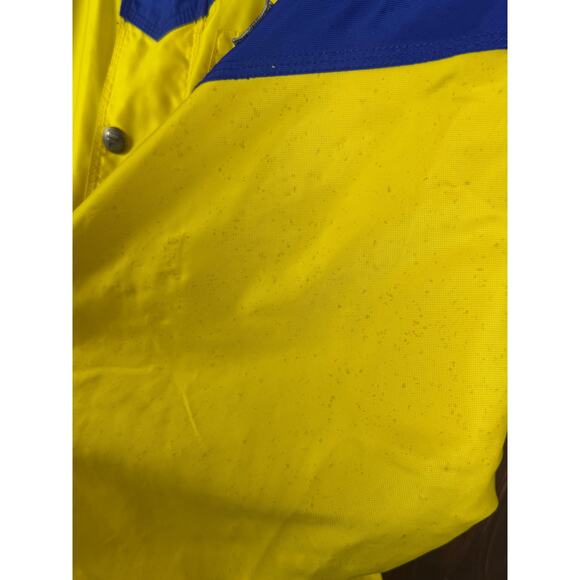 FILA Ski Performance Celtech-Hi Competition Jacket Retro Blue Yellow Mens Medium - Picture 8 of 11